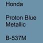 Preview: Honda, Proton Blue Metallic, B-537M.